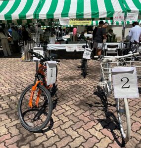 リサイクル自転車の販売