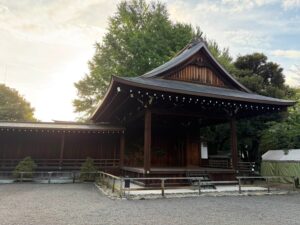 靖國神社の能楽堂